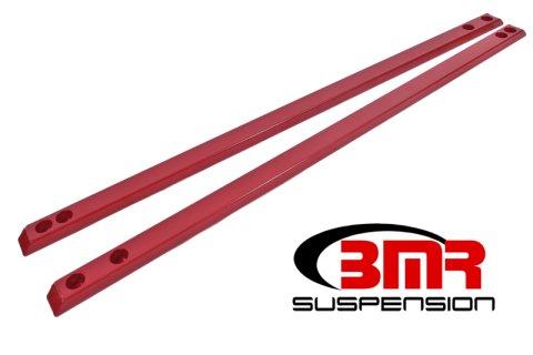 BMR 15-17 S550 Mustang Super Low Profile Chassis Jacking Rails - Red thumbnail 5