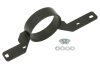 BMR 91-96 B-Body Driveshaft Safety Loop - Black Hammertone thumbnail 3
