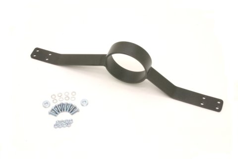 BMR 79-03 Fox Mustang Driveshaft Safety Loop - Black Hammertone thumbnail 2