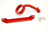 BMR 05-10 S197 Mustang Front Driveshaft Safety Loop - Red thumbnail 1