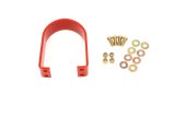 BMR 05-14 S197 Mustang BMR Rear Tunnel Brace Loop Upgrade - Red thumbnail 2
