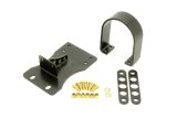 BMR 10-15 5th Gen Camaro V8 Manual/V6 Auto Front Driveshaft Safety Loop - Black Hammertone thumbnail 2