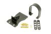 BMR 10-15 5th Gen Camaro V8 Manual/V6 Auto Front Driveshaft Safety Loop - Black Hammertone thumbnail 3