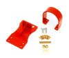 BMR 10-15 5th Gen Camaro V8 Auto Front Driveshaft Safety Loop - Red thumbnail 3