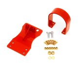 BMR 10-15 5th Gen Camaro V8 Auto Front Driveshaft Safety Loop - Red thumbnail 4
