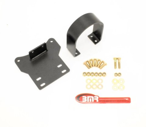 BMR 14-17 Chevy SS Auto Transmission Front Driveshaft Safety Loop - Black Hammertone thumbnail 1