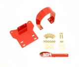 BMR 14-17 Chevy SS Auto Transmission Front Driveshaft Safety Loop - Red thumbnail 1