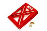 BMR 67-69 1st Gen F-Body Convertible Only Driveshaft Tunnel Brace - Red thumbnail 1