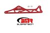 BMR 16-17 6th Gen Camaro Steel Driveshaft Tunnel Brace - Red thumbnail 3