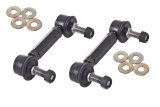 BMR 15-17 S550 Mustang Rear Sway Bar End Link Kit - Black thumbnail 1