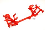 BMR 98-02 4th Gen F-Body K-Member w/ LS1 Motor Mounts and STD. Rack Mounts - Red thumbnail 2