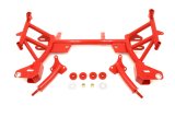 BMR 93-02 F-Body K-Member w/ SBC/BBC Motor Mounts and Pinto Rack Mounts - Red thumbnail 2