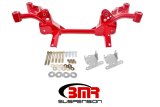 BMR 82-92 3rd Gen F-Body K-Member w/ SBC/BBC Motor Mounts and Pinto Rack Mounts - Red thumbnail 1