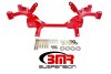 BMR 82-82 3rd Gen F-Body K-Member w/ LS1 Motor Mounts and Pinto Rack Mounts - Red thumbnail 3