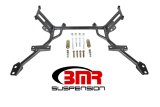 BMR 05-10 S197 Mustang K-Member w/ No Motor Mounts and STD. Rack Mounts - Black Hammertone thumbnail 1