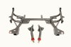 BMR 93-02 F-Body K-Member w/ Turbo SBC/BBC Motor Mounts and Pinto Mounts - Black Hammertone thumbnail 3