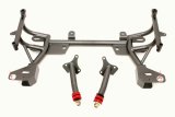 BMR 93-02 F-Body K-Member w/ Turbo SBC/BBC Motor Mounts and STD. Rack Mounts - Black Hammertone thumbnail 1