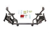BMR 05-14 S197 Mustang K-Member w/ STD. Motor Mounts and STD. Rack Mounts - Black Hammertone thumbnail 1