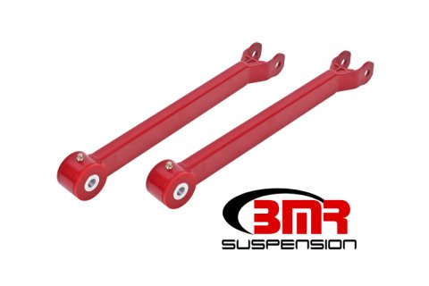 BMR 08-17 Challenger Non-Adj. Lower Trailing Arms (Polyurethane) - Red thumbnail 2