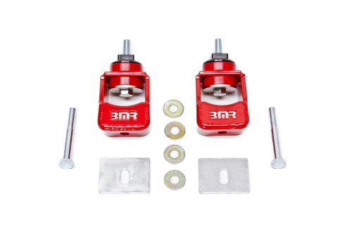 BMR 10-15 5th Gen Camaro Motor Mount Kit (Polyurethane) - Red (Spacers Not Included) thumbnail 4