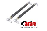 BMR 79-98 Fox Mustang Chrome Moly Lower Control Arms w/ Double Adj. Rod Ends - Black Hammertone thumbnail 1
