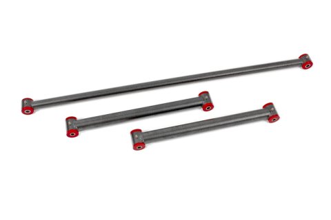 BMR 82-02 3rd Gen F-Body On-Car Adj. Rear Suspension Kit (Polyurethane) - Black Hammertone