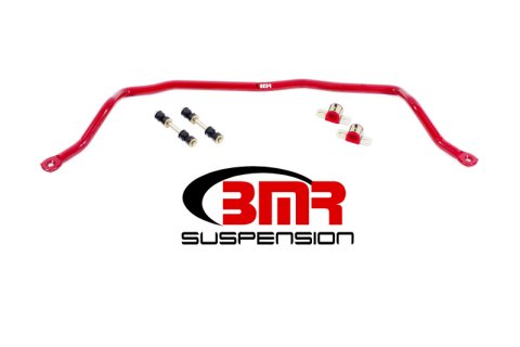 BMR 91-96 B-Body Front Solid 32mm Sway Bar Kit w/ Bushings - Red thumbnail 3