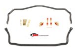 BMR 64-72 A-Body Front & Rear Sway Bar Kit w/ Bushings - Black Hammertone thumbnail 1