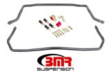BMR 78-87 G-Body Front & Rear Sway Bar Kit w/ Bushings - Black Hammertone thumbnail 1
