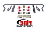 BMR 11-14 S197 Mustang Rear Hollow 25mm Adj. Sway Bar Kit w/ Bushings - Black Hammertone thumbnail 2