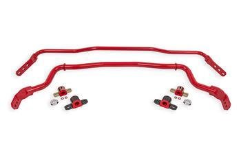 BMR 15-17 S550 Mustang Front & Rear Sway Bar Kit w/ Bushings - Red thumbnail 4