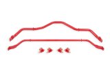 BMR 16-17 6th Gen Camaro Front & Rear Sway Bar Kit w/ Bushings - Red thumbnail 4