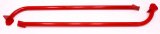 BMR 05-14 S197 Mustang Weld-On Tubular Subframe Connectors - Red thumbnail 1
