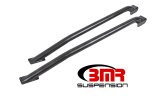 BMR 79-04 Fox Mustang Hardtop Only Weld-On Boxed STD. Subframe Connectors - Black Hammertone thumbnail 1