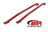 BMR 79-04 Fox Mustang Hardtop Only Weld-On Boxed STD. Subframe Connectors - Red thumbnail 2