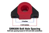 BMR Universal 1.25in Billet Aluminum Sway Bar Mount Mount (Polyurethane) - Black thumbnail 1