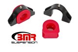 BMR Universal 1.375in Billet Aluminum Sway Bar Mount Mount (Polyurethane) - Black thumbnail 1