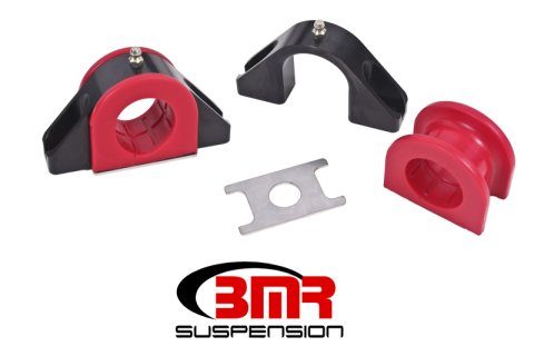 BMR Universal 1.5in Billet Aluminum Sway Bar Mount Mount (Polyurethane) - Black thumbnail 2