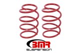 BMR 05-14 S197 Mustang GT Front Performance Version Lowering Springs - Red thumbnail 2