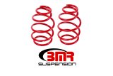 BMR 10-15 5th Gen Camaro V8 Front Lowering Springs - Red thumbnail 1