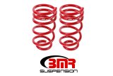BMR 10-15 5th Gen Camaro V8 Rear Lowering Springs - Red thumbnail 2
