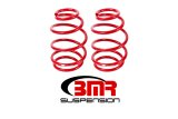 BMR 10-15 5th Gen Camaro V8 Front Lowering Springs - Red thumbnail 2