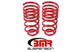 BMR 10-15 5th Gen Camaro V8 Rear Lowering Springs - Red thumbnail 1