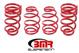 BMR 10-15 5th Gen Camaro V8 Lowering Spring Kit (Set Of 4 Front) - Red thumbnail 1