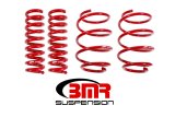 BMR 16-17 6th Gen Camaro V8 Performance Version Lowering Springs (Set Of 4) - Red thumbnail 2
