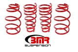 BMR 10-15 5th Gen Camaro V6 Lowering Spring Kit (Set Of 4) - Red thumbnail 1