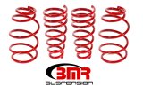 BMR 10-15 5th Gen Camaro V6 Lowering Spring Kit (Set Of 4) - Red thumbnail 4