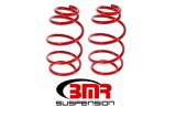 BMR 10-15 5th Gen Camaro V6 Front Lowering Springs - Red thumbnail 2