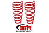 BMR 10-15 5th Gen Camaro V6 Rear Lowering Springs - Red thumbnail 1