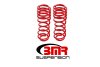 BMR 05-14 S197 Mustang GT/GT500 Rear Handling Version Lowering Springs - Red thumbnail 3